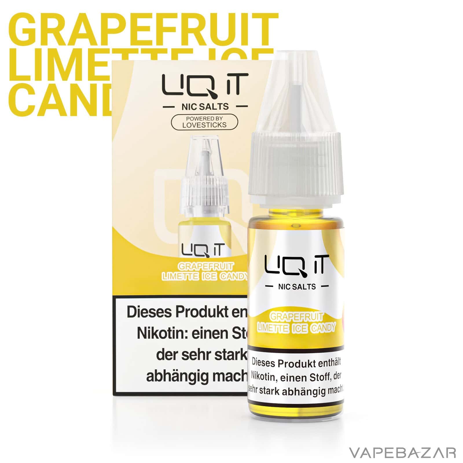 GrapefruitLimetteIceCady2 | Vapebazar Vapebazar Liq It Grapefruit Limette Ice Candy 1