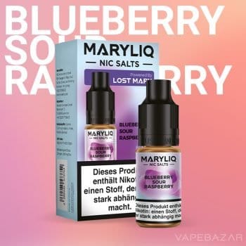 MARYLIQ by Lost Mary - Nic Salt - Blueberry Sour Raspberry - Vapebazar