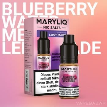 MARYLIQ by Lost Mary - Nic Salt - Blueberry Watermelon Lemonade - Vapebazar