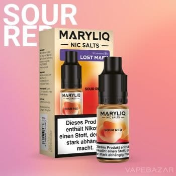 MARYLIQ by Lost Mary - Nic Salt - Sour Red