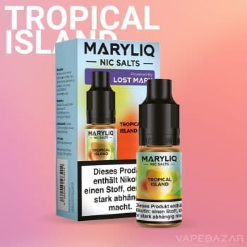 MARYLIQ by Lost Mary - Nic Salt - Tropical Island Nikotinsalz Liquid