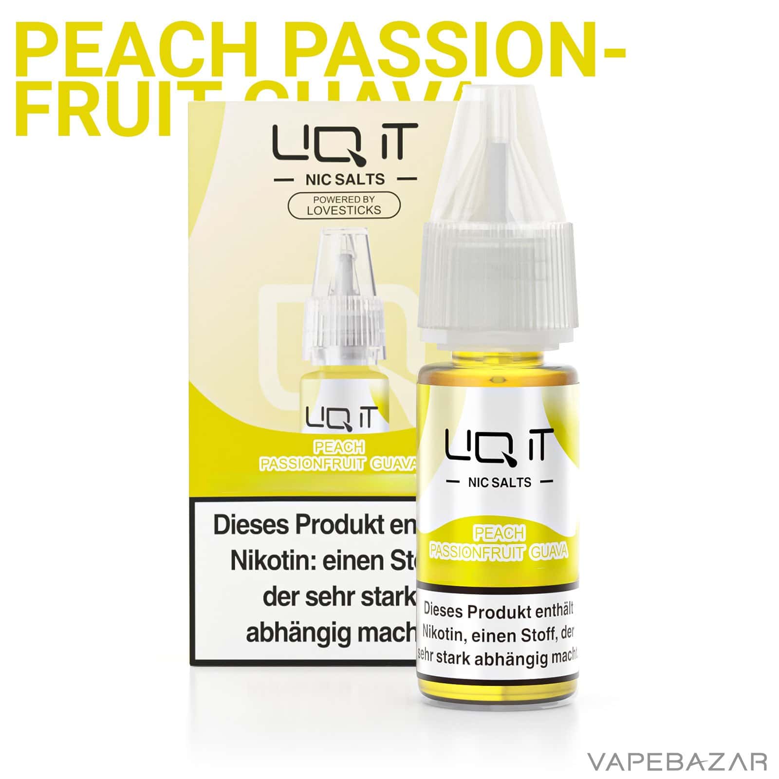 PeachPassionFruitGuava2 | Vapebazar Vapebazar Liq It Peach Passionfruit Guava 2