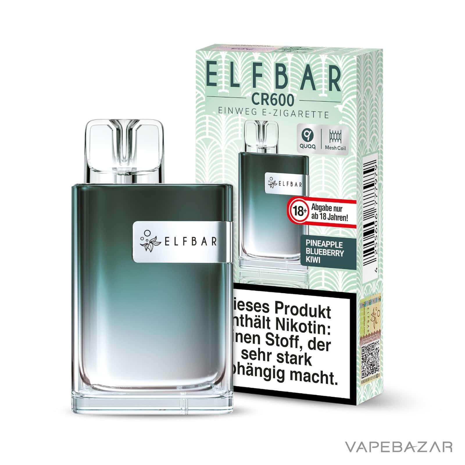 PineappleBlueberryKiwi3 | Vapebazar Vapebazar Elfbar Cr600 Pineapple Blueberry Kiwi 3