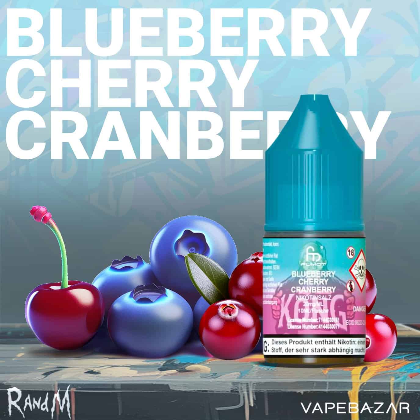 RandM Tornado Liquid Blueberry Cherry Cranberry 20mgml Nikotin | Vapebazar Randm Tornado Liquid - Blueberry Cherry Cranberry - 20Mg/Ml Nikotin - Vapebazar
