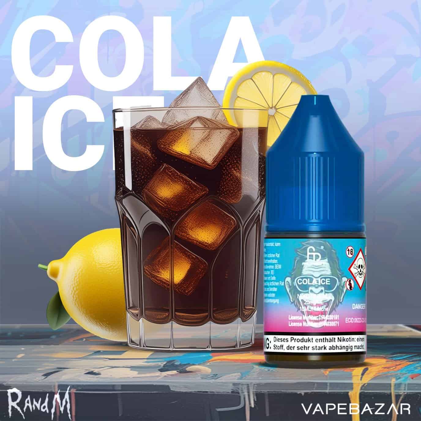RandM Tornado Liquid Cola Ice 20mgml Nikotin | Vapebazar Randm Tornado Liquid - Cola Ice - 20Mg/Ml Nikotin