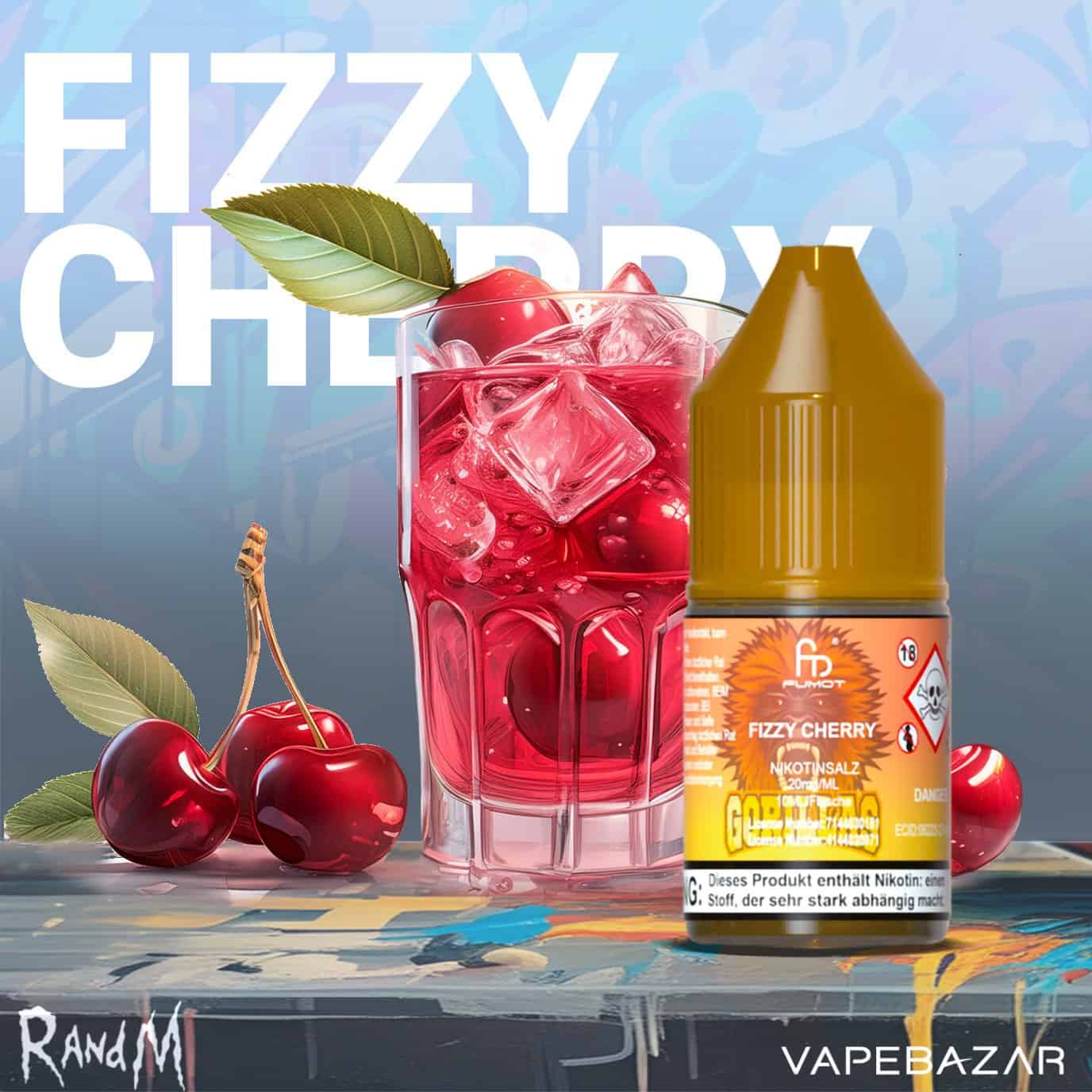 RandM Tornado Liquid Fizzy Cherry 20mgml Nikotin | Vapebazar Randm Tornado Liquid - Fizzy Cherry - 20Mg/Ml Nikotin