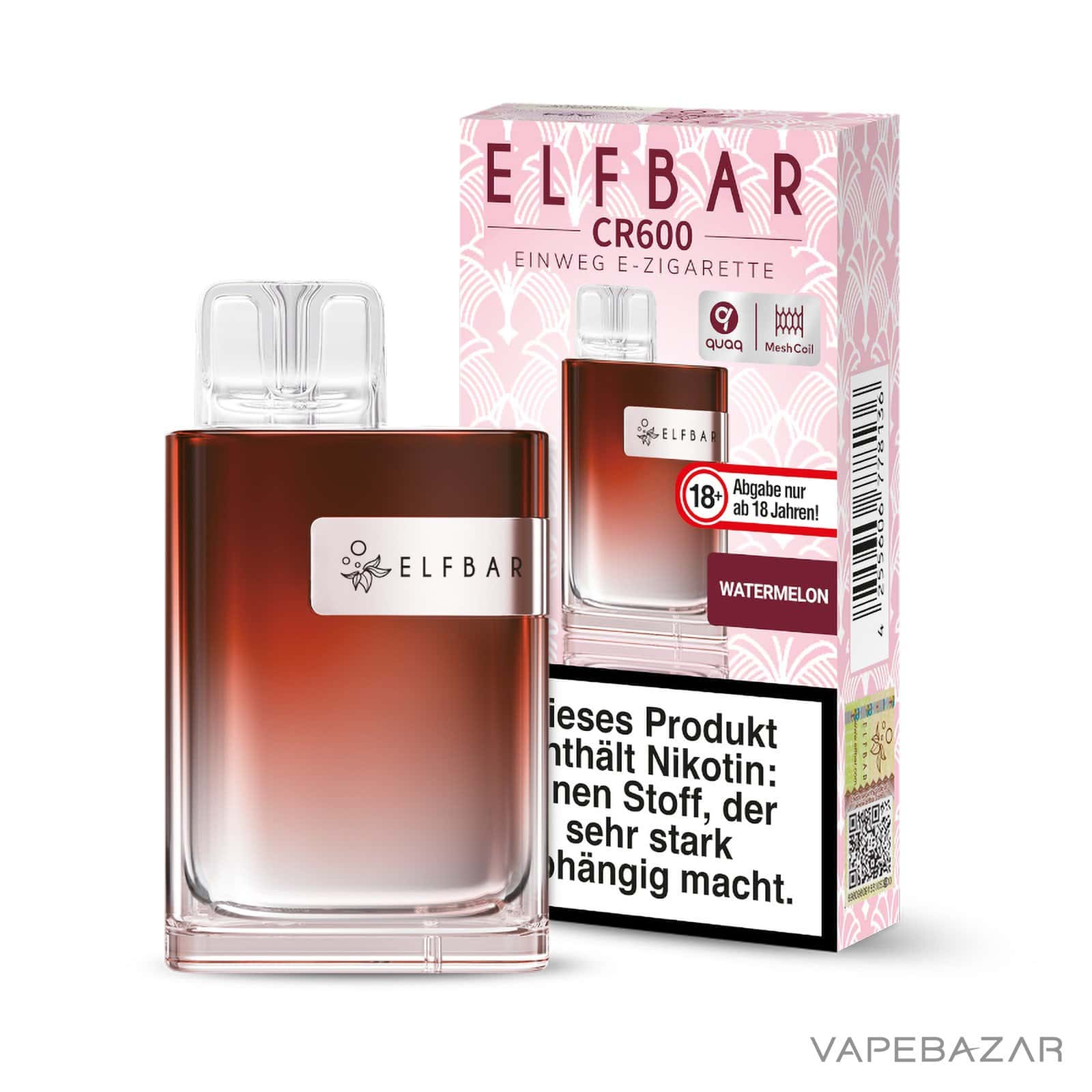 Watermelon3 1 | Vapebazar Vapebazar Elfbar Cr600 Watermelon 3