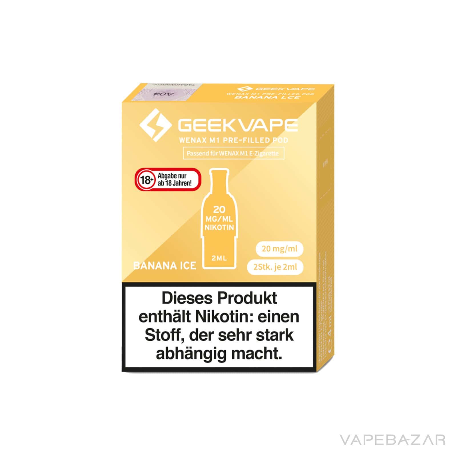 BananaIce3 | Vapebazar Geekvape Wenax M1 Akku - Red