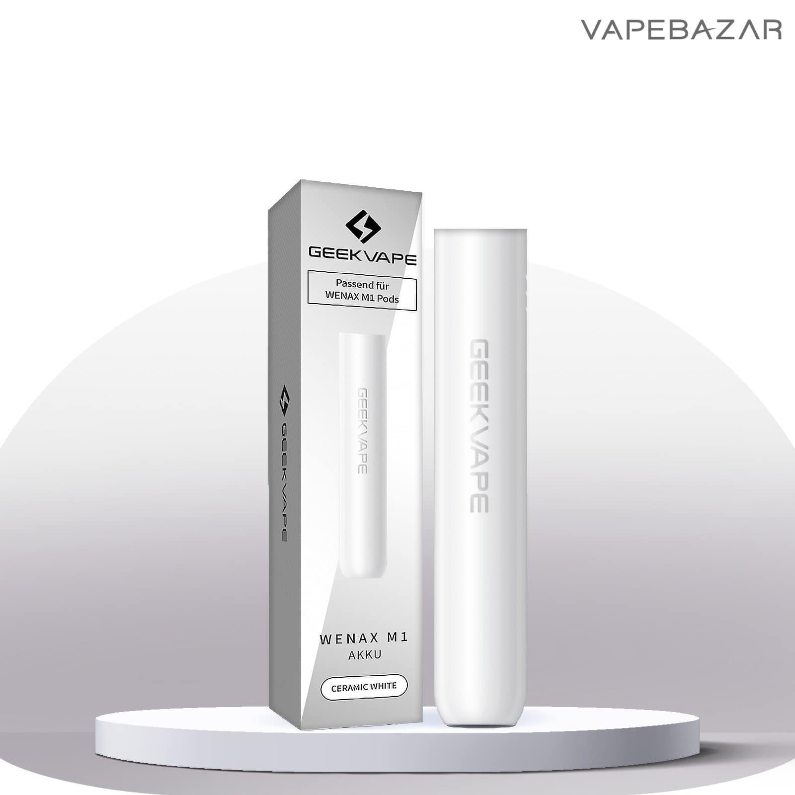 CeramicWhite | Vapebazar Wenax M1 - Ceramic White 1
