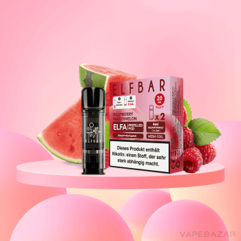 Elf Bar ELFA - Raspberry Watermelon - 2er Pack Prefilled Pod