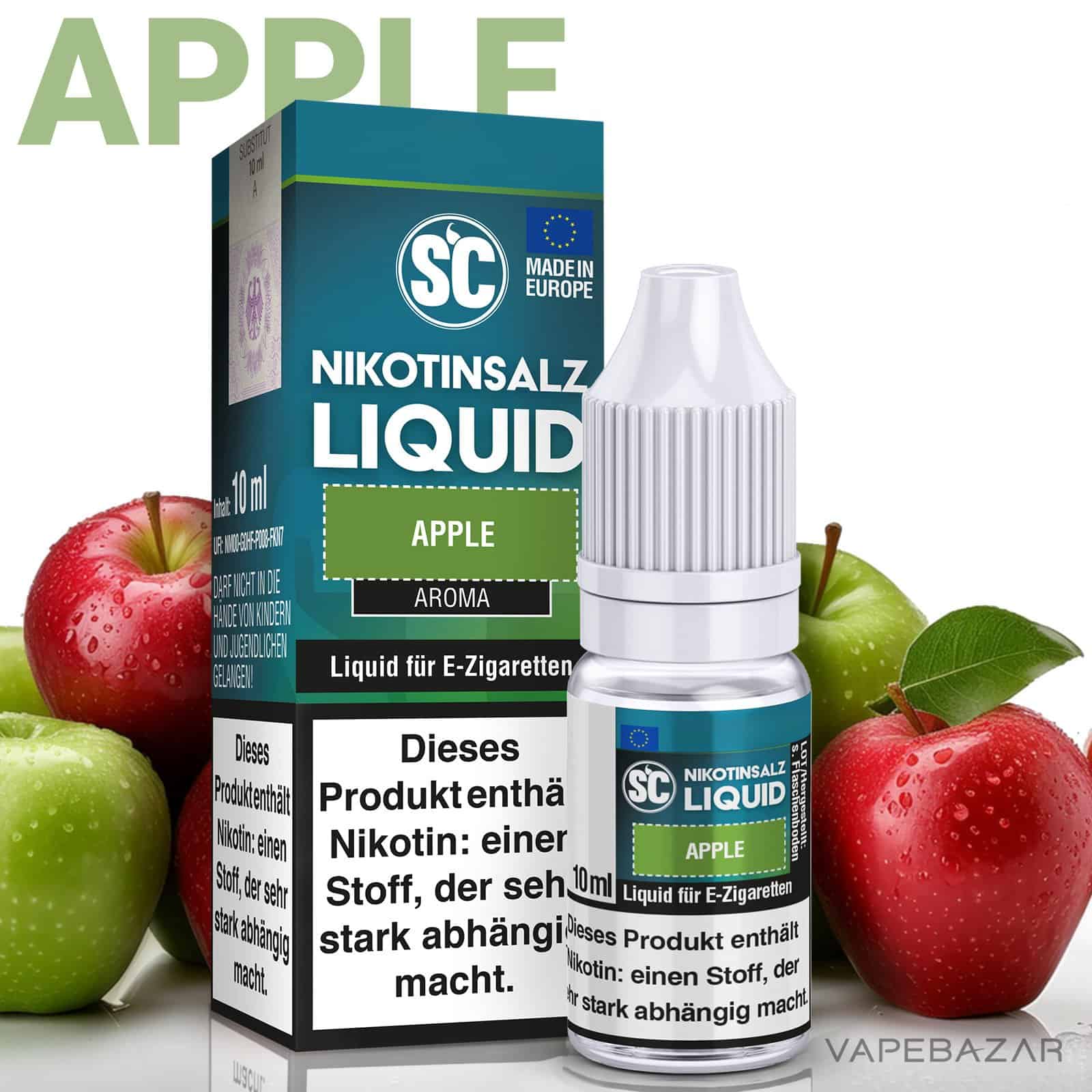 Apple | Vapebazar Vapebazar Sc Nikotinsalz Liquid Apple