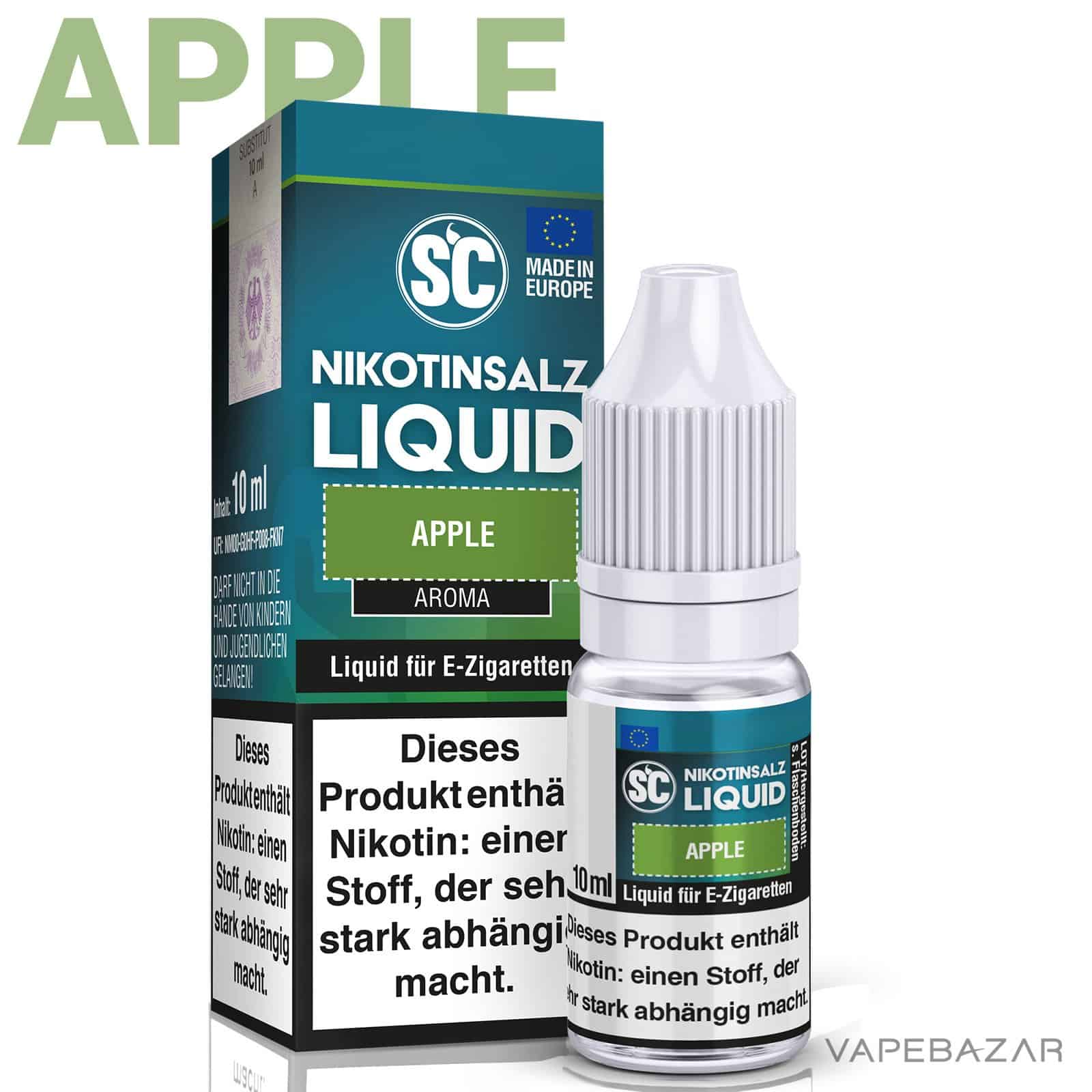 Apple2 | Vapebazar Vapebazar Sc Nikotinsalz Liquid Apple