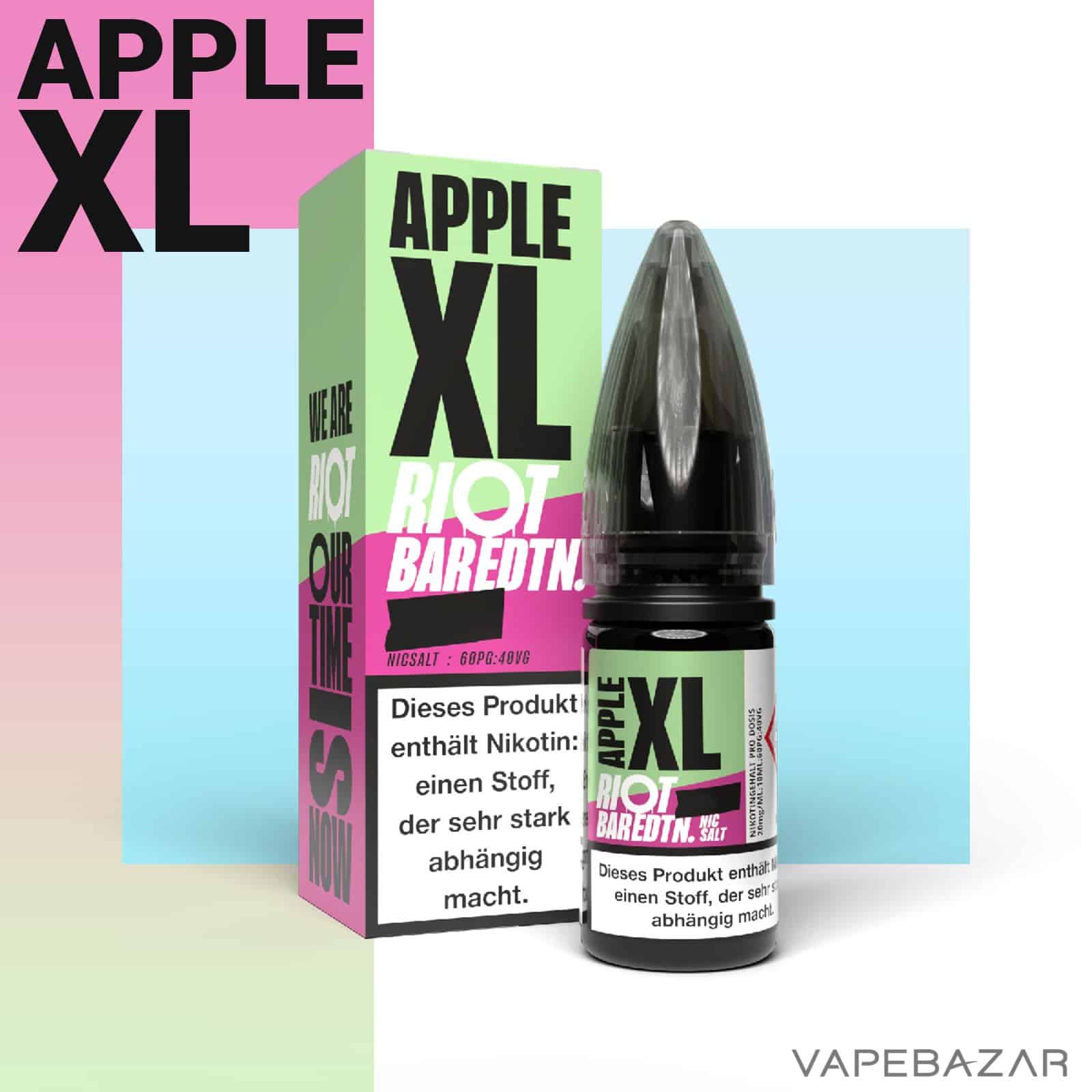 AppleXL2 | Vapebazar Vapebazar Riot Salt Bar Edition Apple Xl