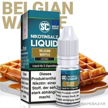 Vapebazar SC Nikotinsalz Liquid Belgian Waffle