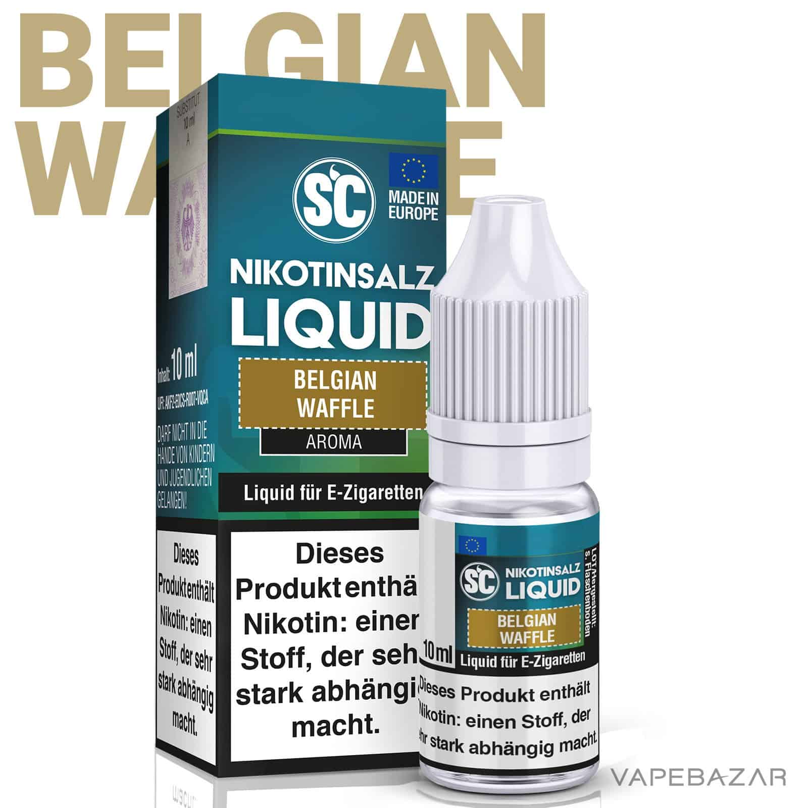 BelgianWaffle2 | Vapebazar Vapebazar Sc Nikotinsalz Liquid Belgian Waffle