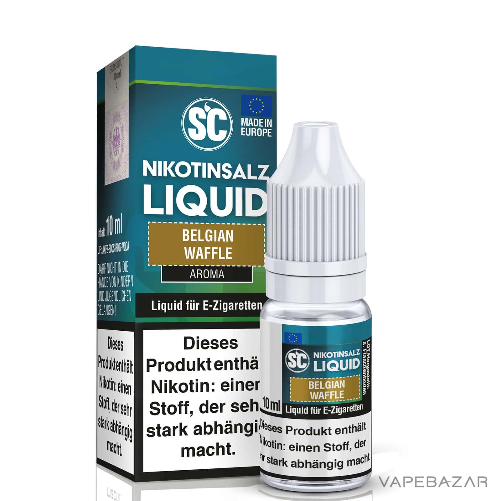BelgianWaffle3 | Vapebazar Vapebazar Sc Nikotinsalz Liquid Belgian Waffle