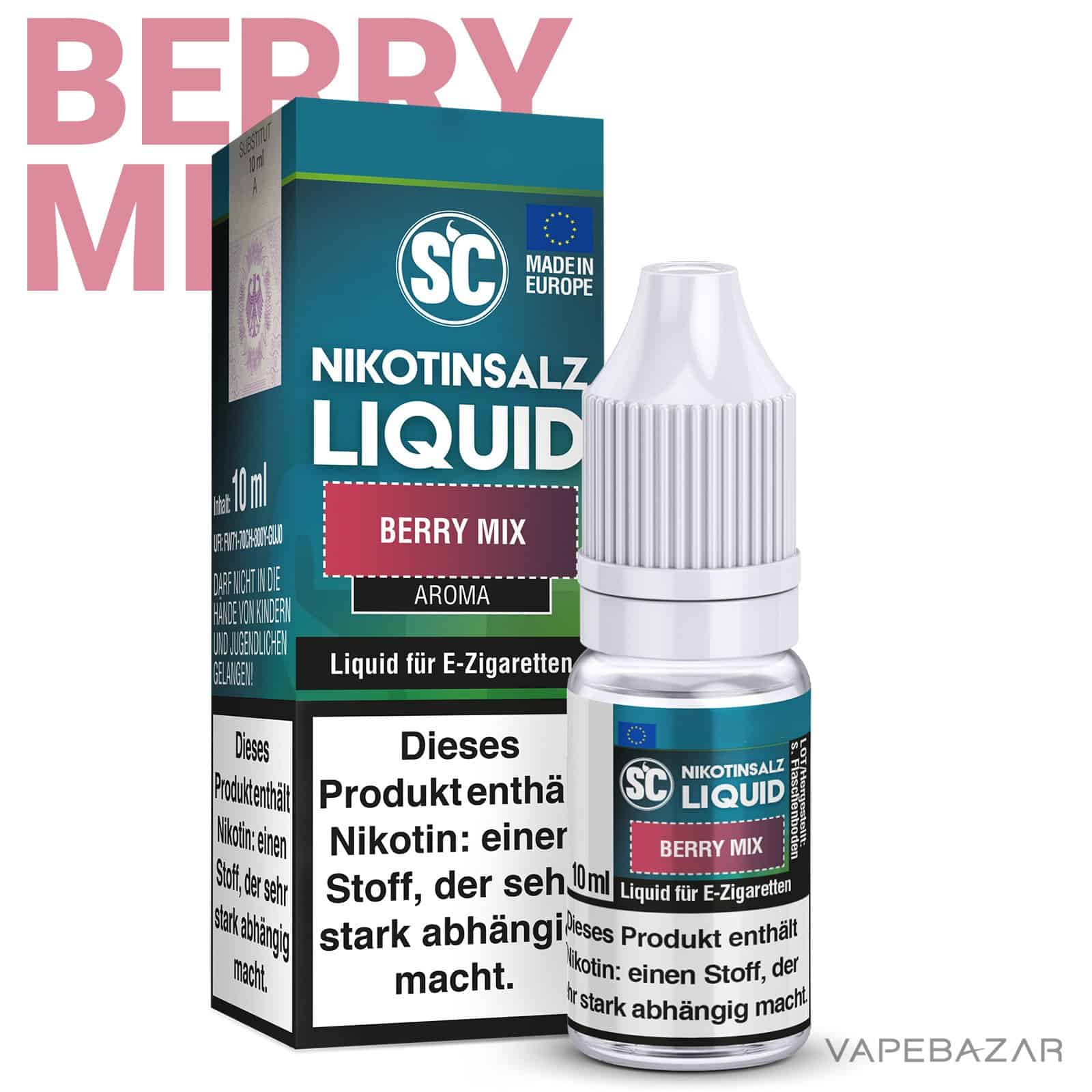 | Vapebazar Vapebazar Sc Nikotinsalz Liquid Berry Mix