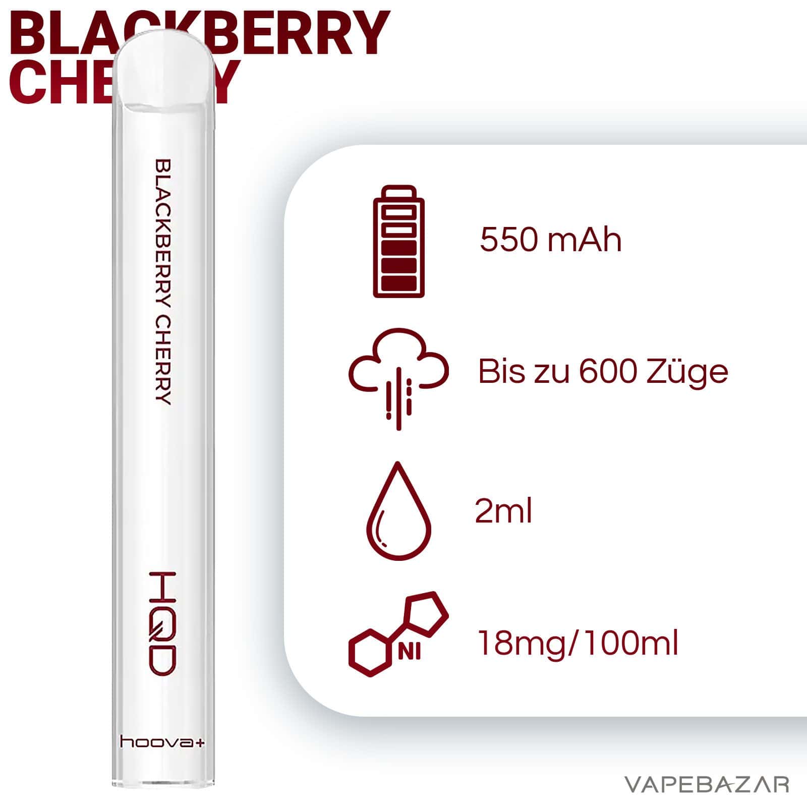 BlackberryCherry2 | Vapebazar Hqd Hoova+ Blackberry Cherry