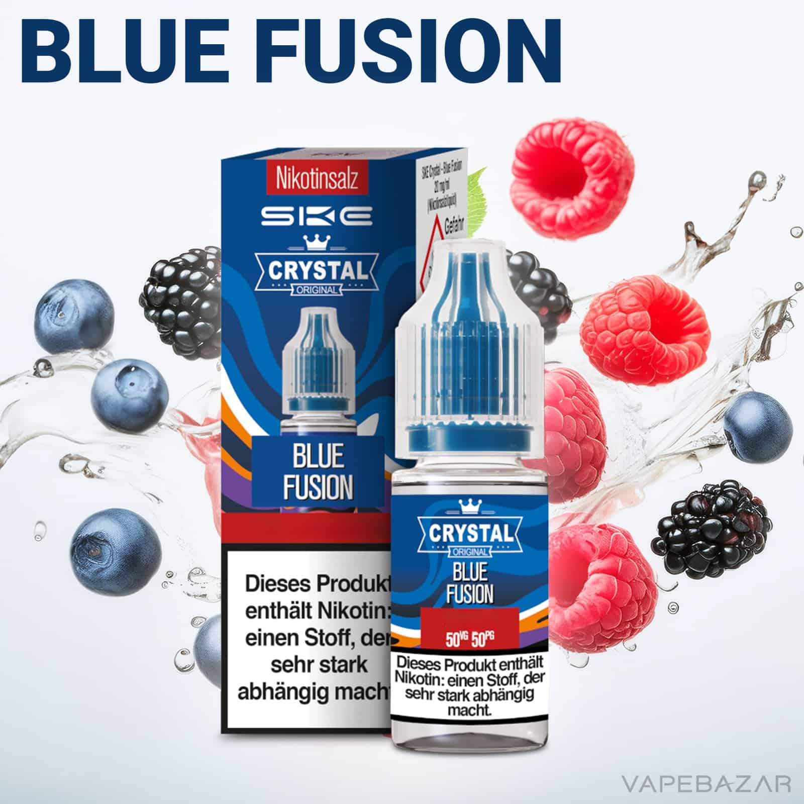 BlueFusion | Vapebazar Vapebazar Ske Crystal Liquid Blue Fusion
