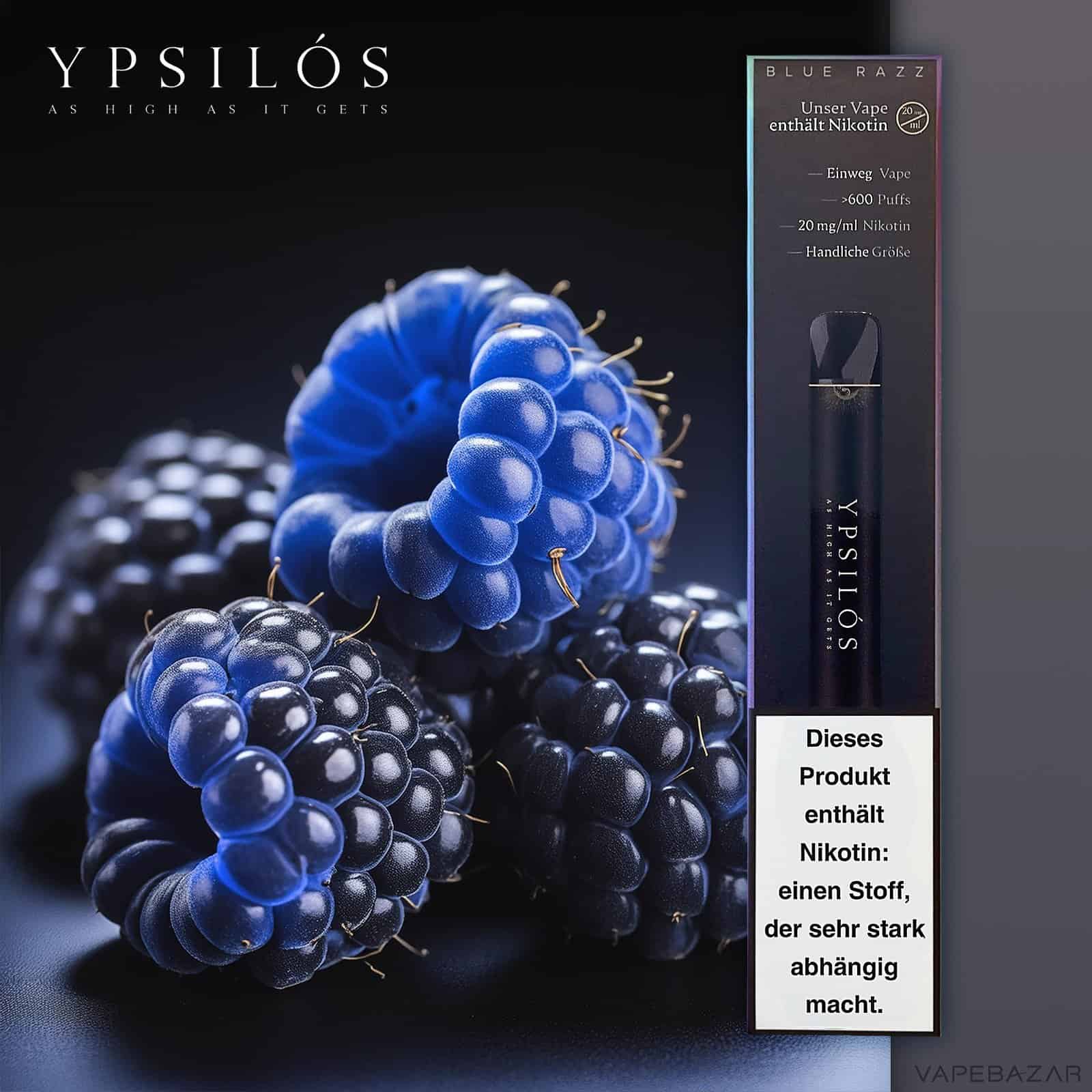 BlueRazz | Vapebazar Ypsilos Blue Razz 1