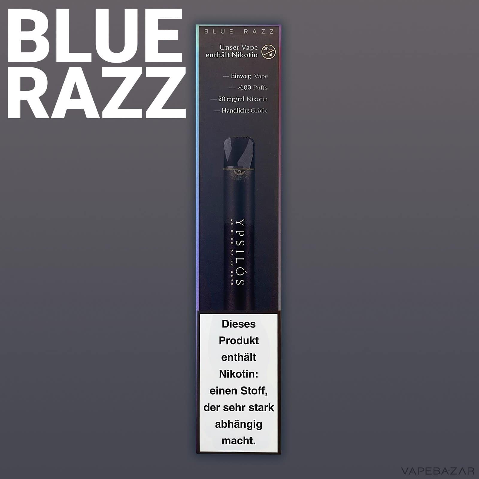 BlueRazz2 | Vapebazar Ypsilos Blue Razz 2