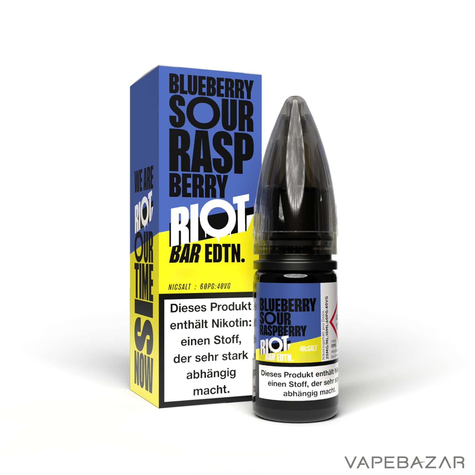 BlueSourRaspberry3 | Vapebazar Vapebazar Riot Salt Bar Edition Blue Sour Raspberry