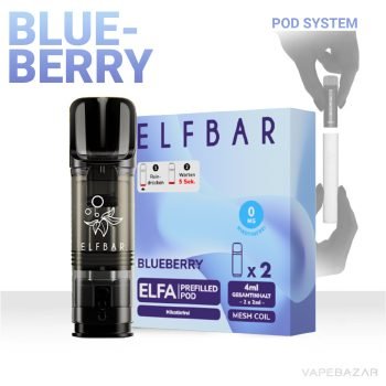 Vapebazar Elfbar Elfa Prefilled Pods Blueberry