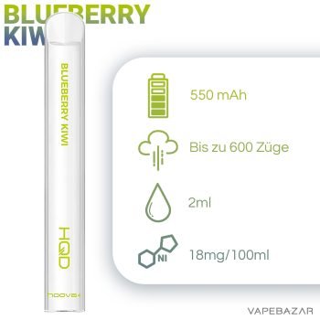 HQD Hoova+ Blueberry Kiwi