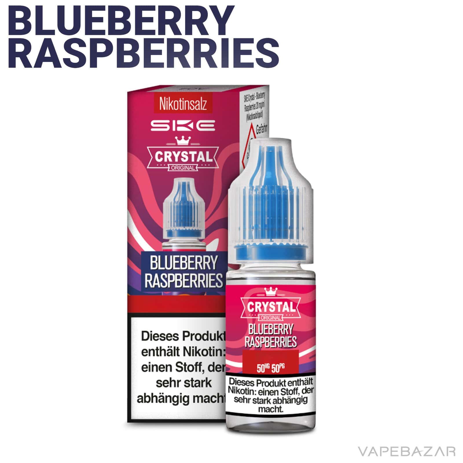 BlueberryRaspberries2 | Vapebazar Vapebazar Ske Crystal Liquid Blueberry Raspberries