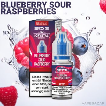 Vapebazar SKE Crystal Liquid Blueberry Sour Raspberries
