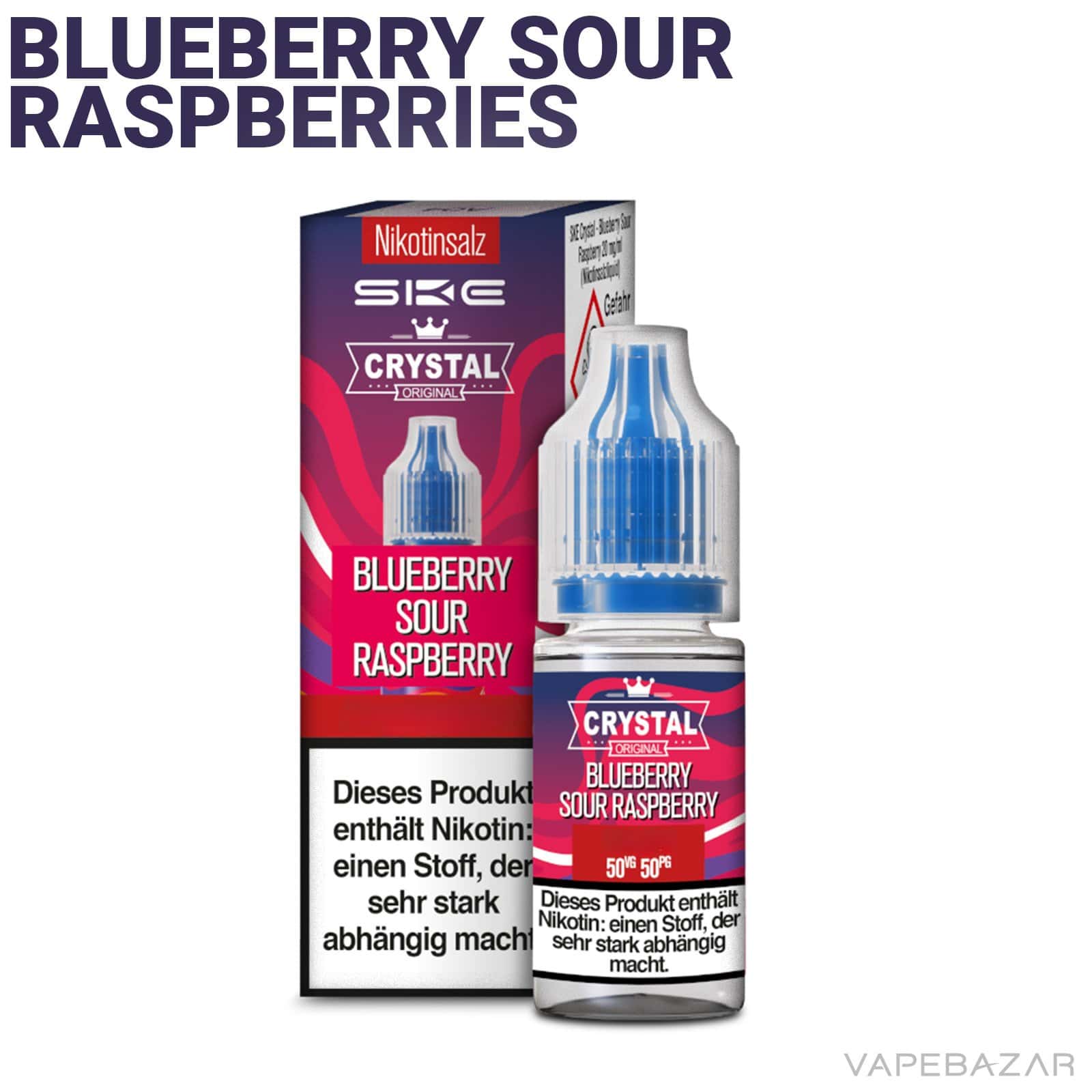 BlueberrySourRaspberries2 | Vapebazar Vapebazar Ske Crystal Liquid Blueberry Sour Raspberries