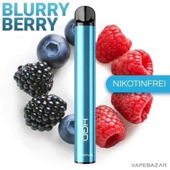 HQD Hoova Blurry Berry Nikotinfrei