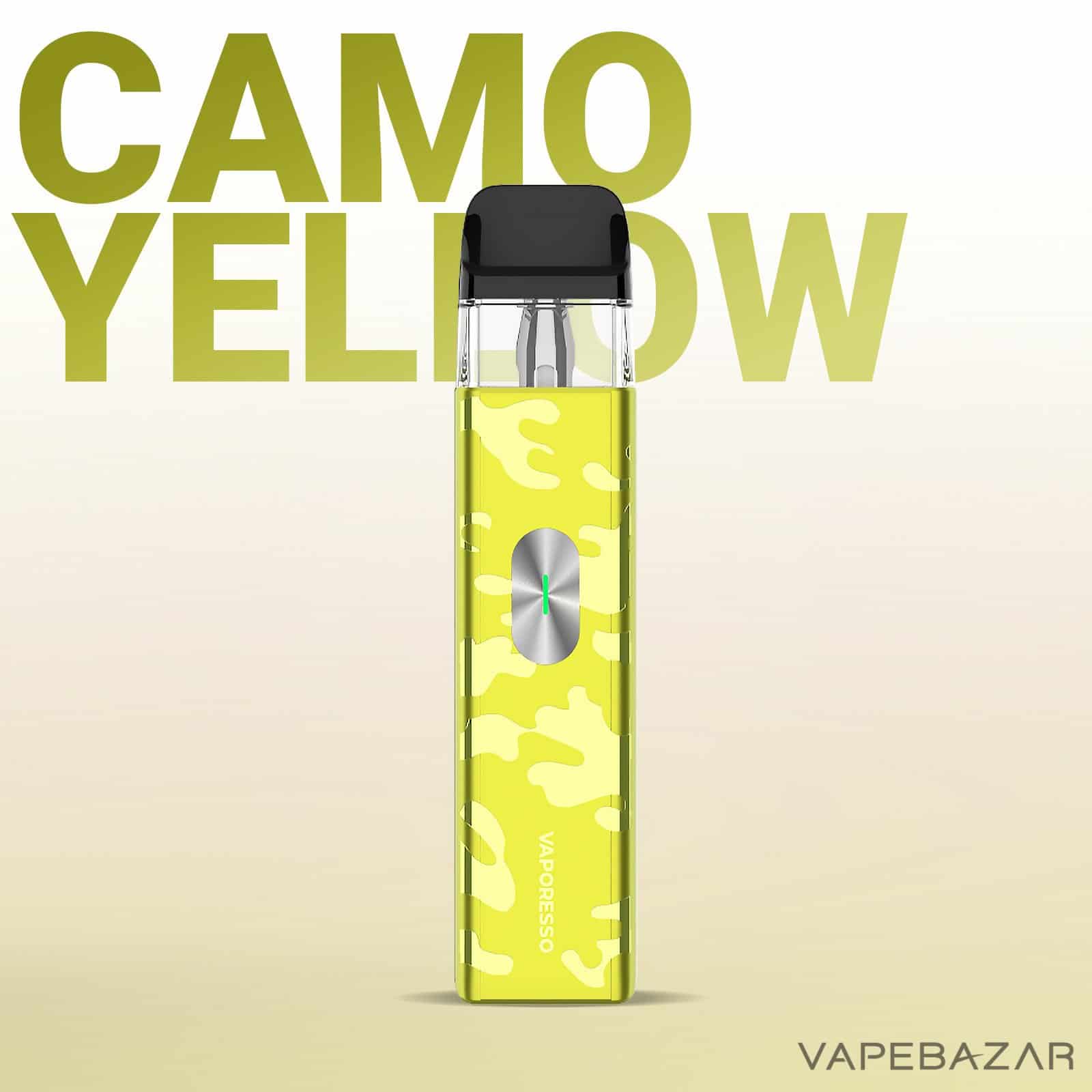 CamoYellow2 | Vapebazar Vapebazar Vaporesso Xros 4 Mini Camo Yellow