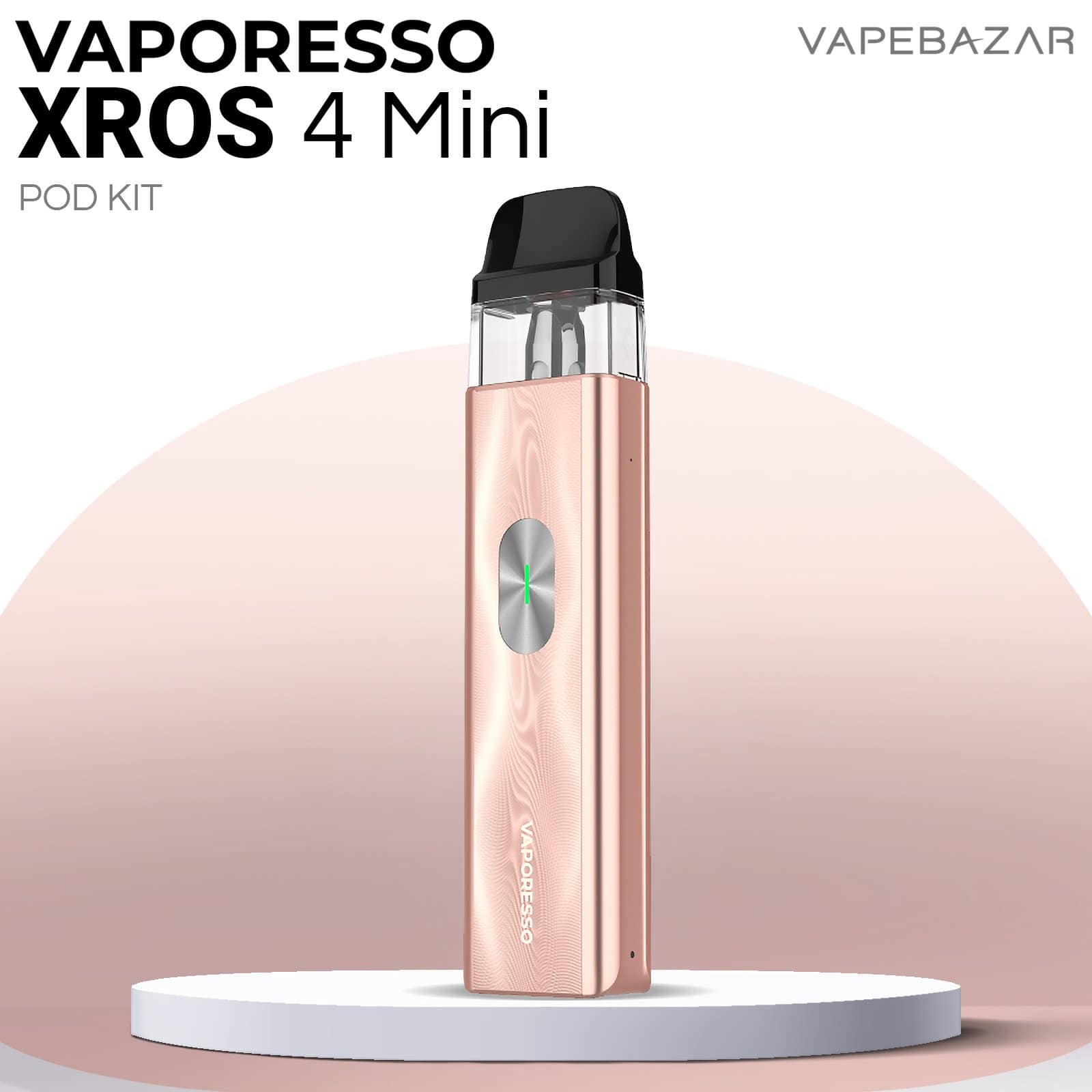 ChampagneGold | Vapebazar Vapebazar Vaporesso Xros 4 Mini Chamagne Gold
