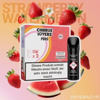 Charlie Lovers Pods - Strawberry Watermelon (2er Pack)