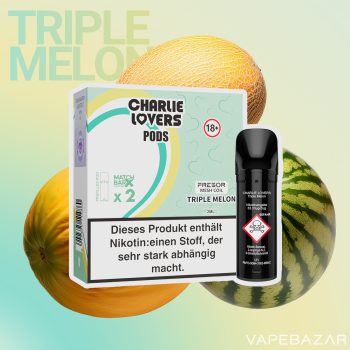 Charlie Lovers Pods Triple Melon