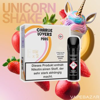 Charlie Lovers Pods Unicorn Shake