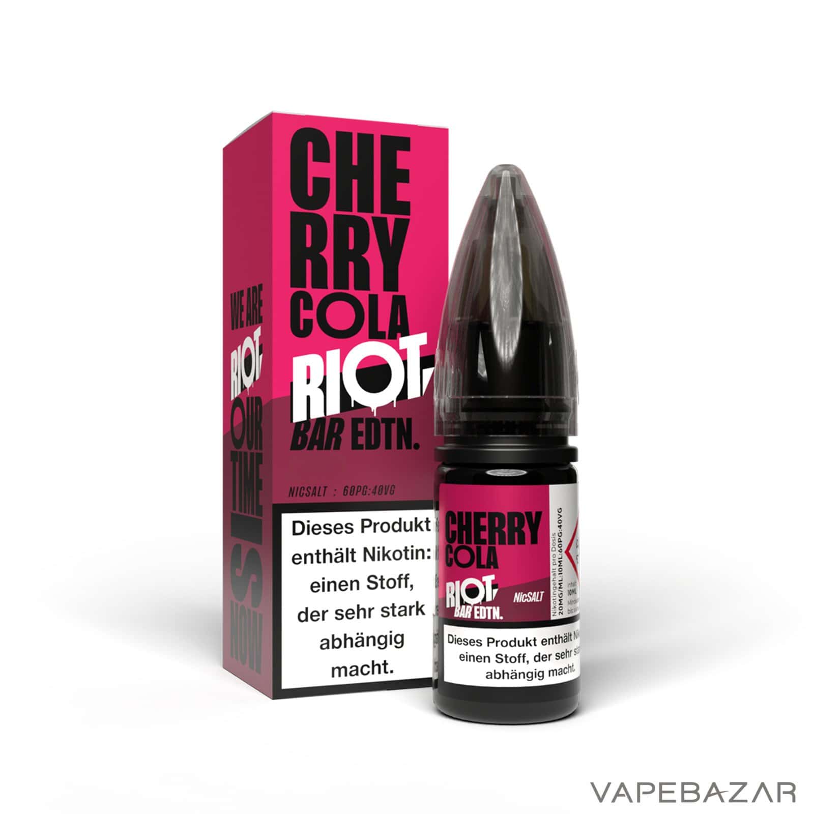 CherryCola3 | Vapebazar Vapebazar Riot Salt Bar Edition Cherry Cola