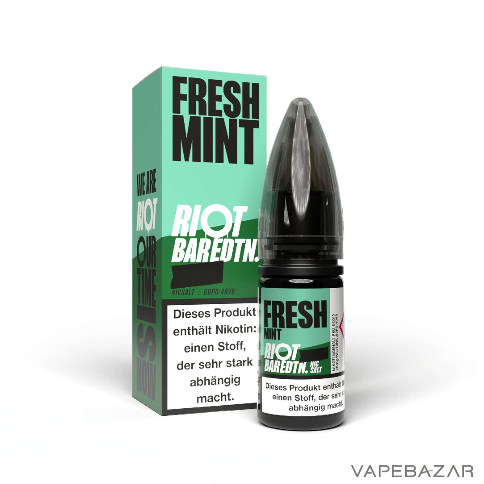FreshMint3 | Vapebazar Vapebazar Riot Salt Bar Edition Fresh Mint