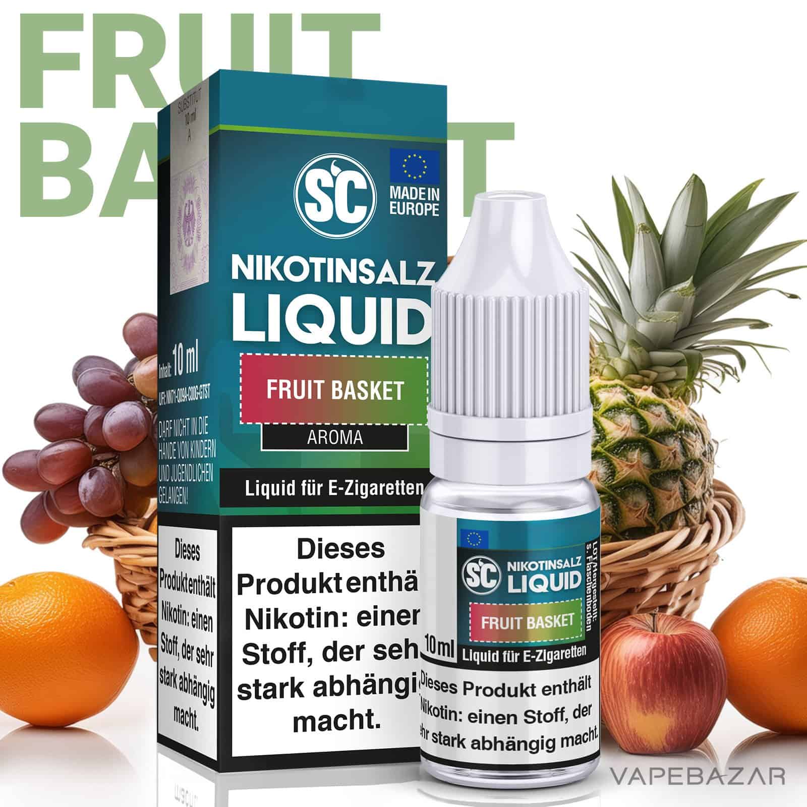 FruitBasket | Vapebazar Vapebazar Sc Nikotinsalz Liquid Fruit Basket