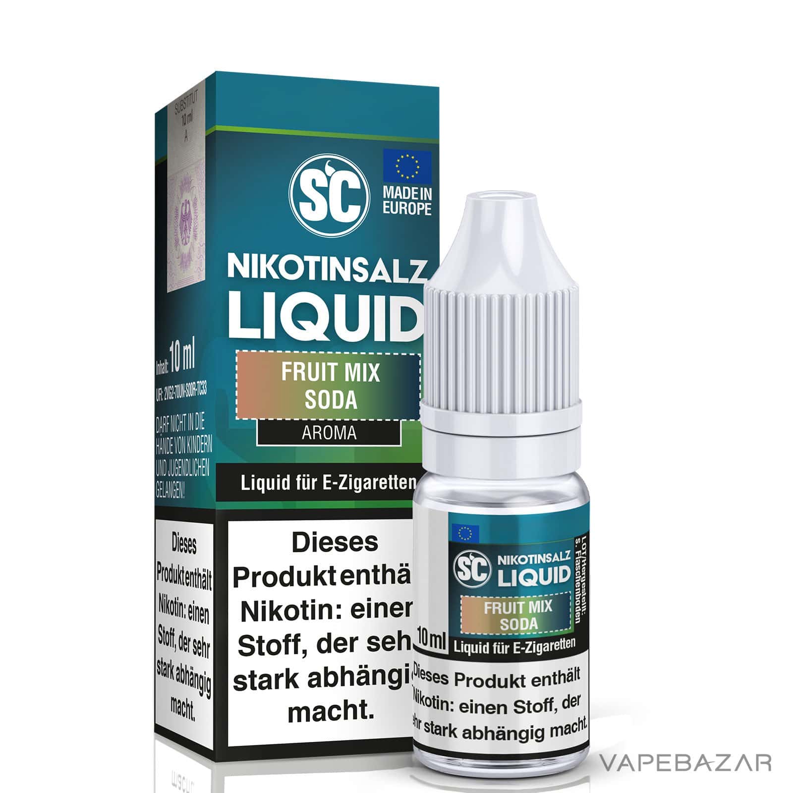 | Vapebazar Vapebazar Sc Nikotinsalz Liquid Fruit Mix Soda