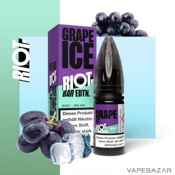 Vapebazar Riot Salt Bar Edition Grape Ice