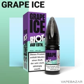 Vapebazar Riot Salt Bar Edition Grape Ice