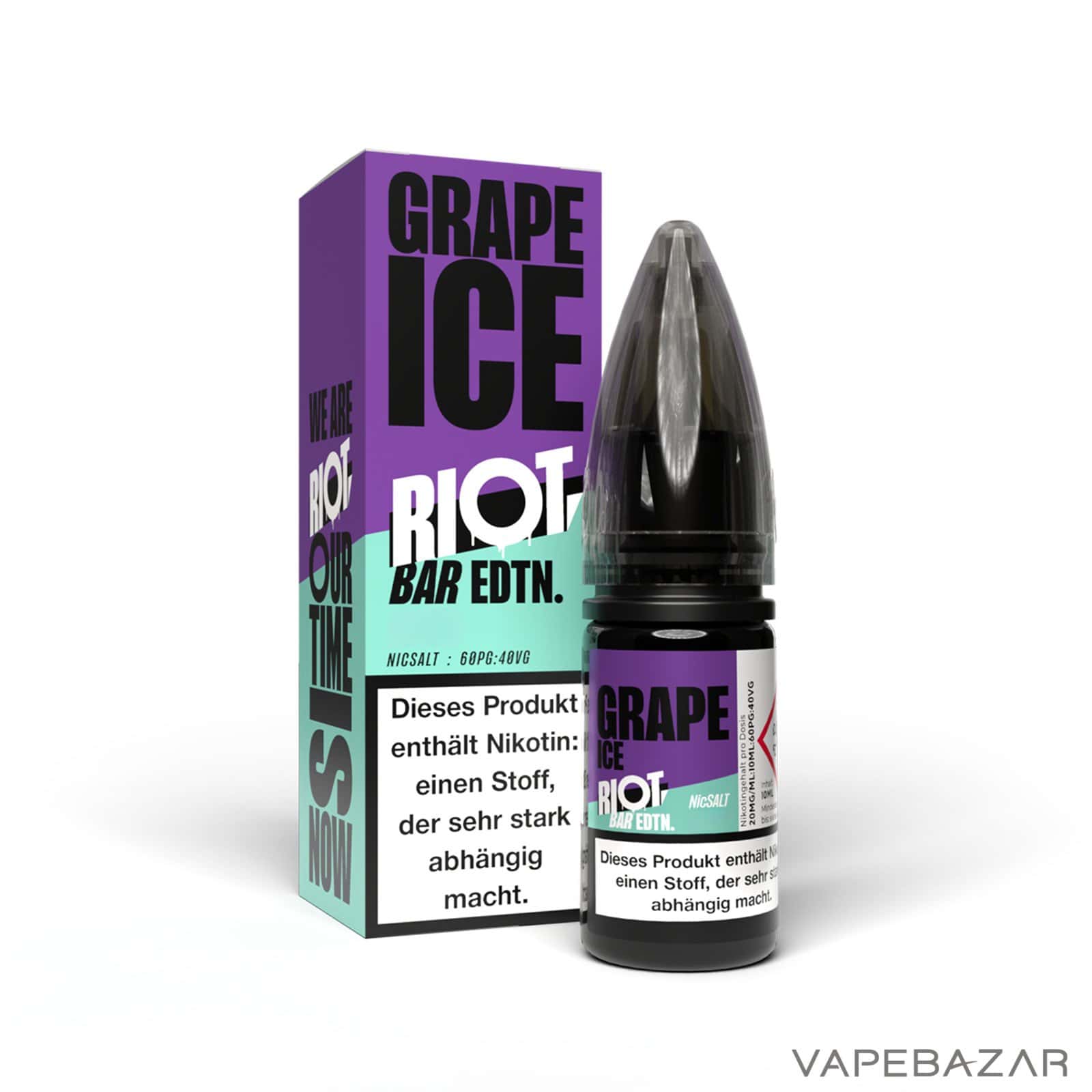 GrapeIce3 | Vapebazar Vapebazar Riot Salt Bar Edition Grape Ice