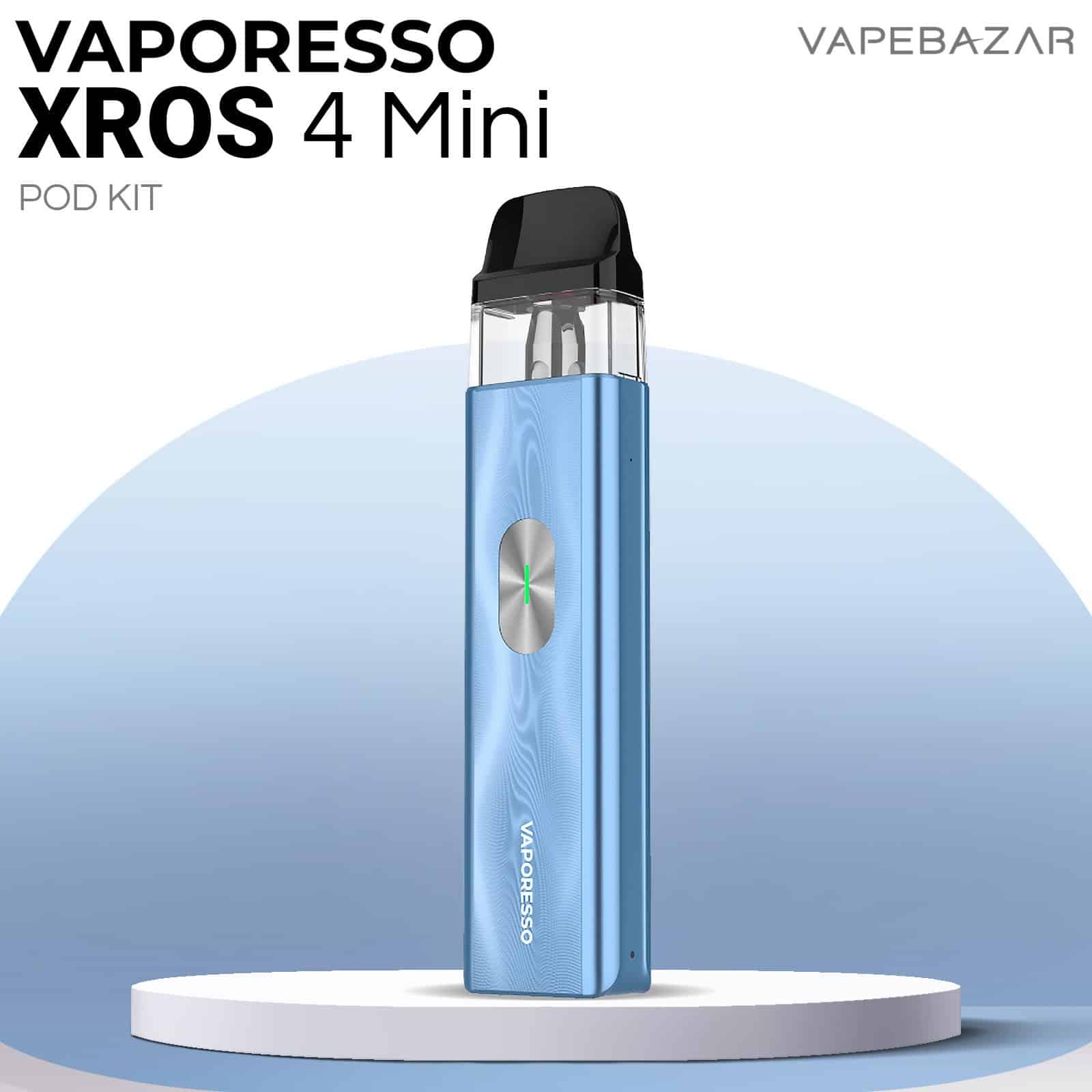 IceBlue | Vapebazar Vapebazar Vaporesso Xros 4 Mini Ice Blue