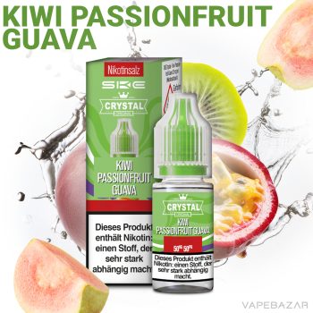 Vapebazar SKE Crystal Liquid Kiwi Passionfruit Guava