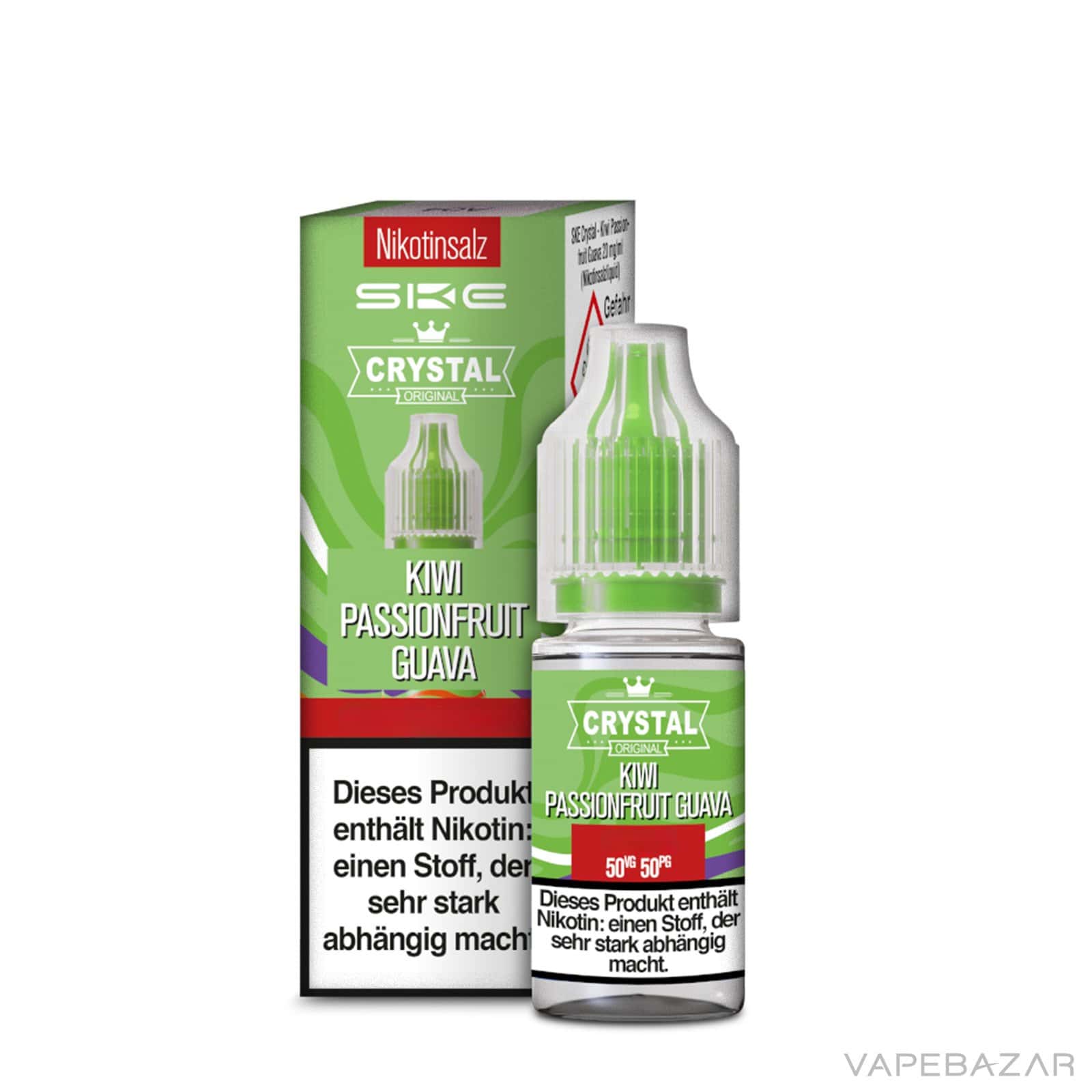 KiwiPassionfuitGuava3 | Vapebazar Vapebazar Ske Crystal Liquid Kiwi Passionfruit Guava