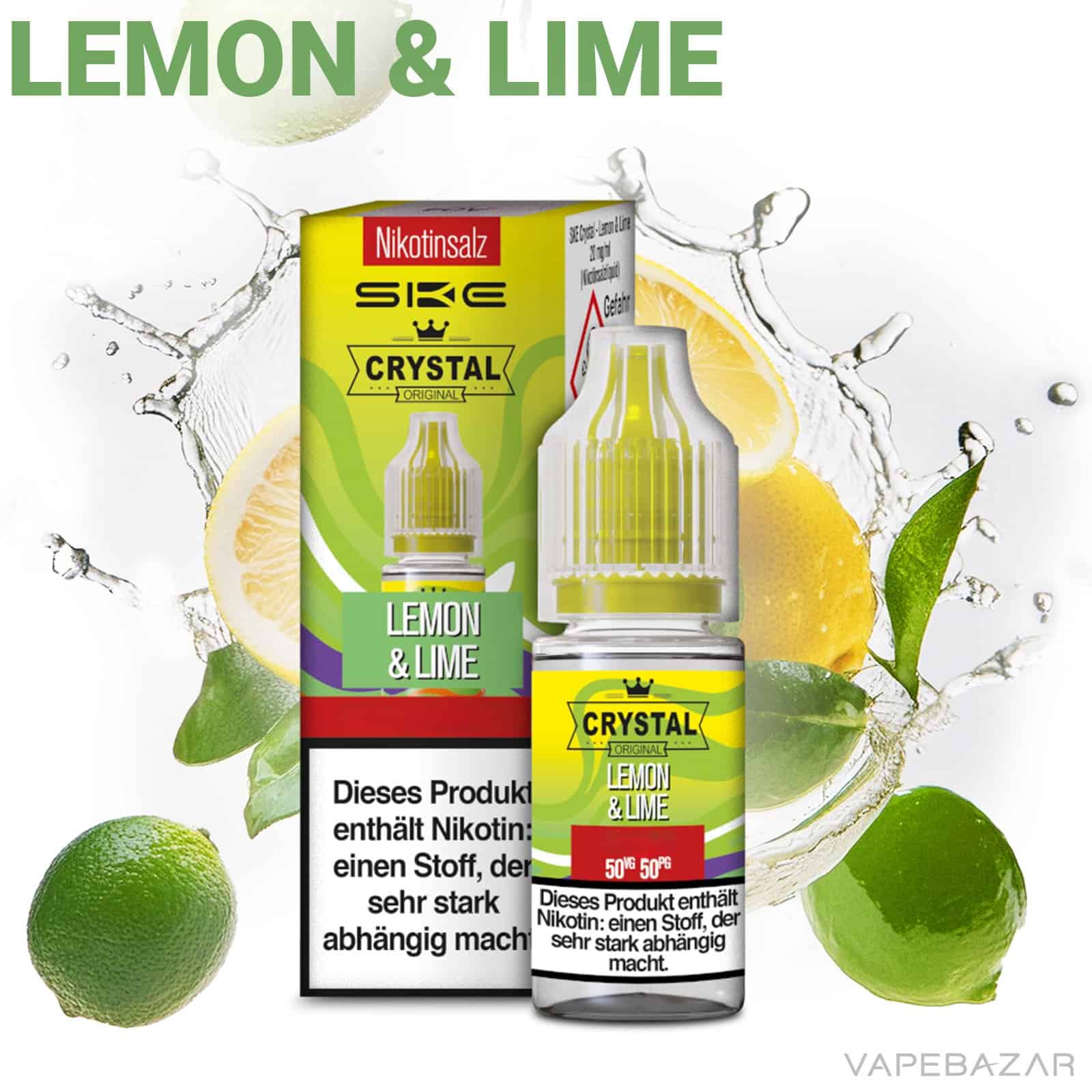 LemonLime 1 | Vapebazar Vapebazar Ske Crystal Liquid Lemon &Amp; Lime