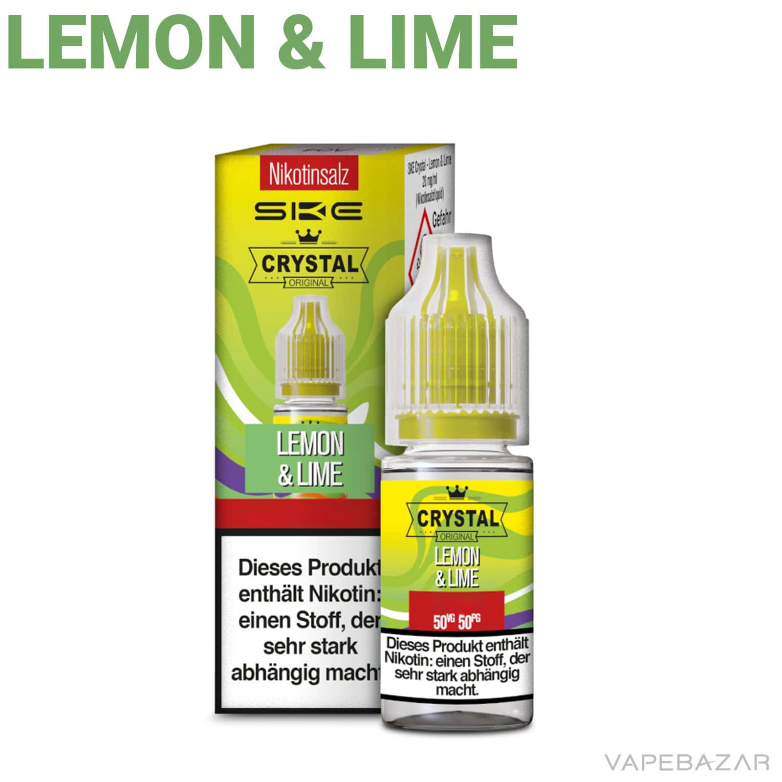 LemonLime2 1 | Vapebazar Vapebazar Ske Crystal Liquid Lemon &Amp; Lime
