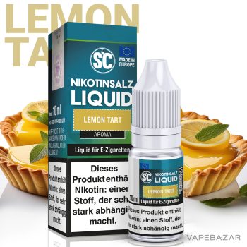 Vapebazar SC Nikotinsalz Liquid Lemon Tart